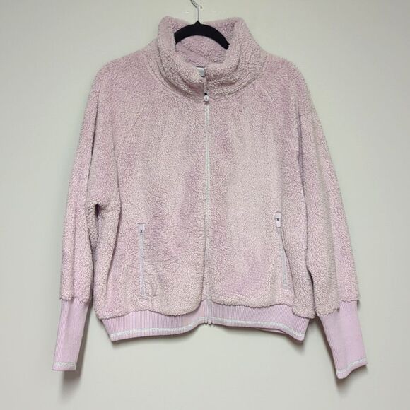 NWT Athleta Purple Tugga Sherpa Jacket - Picture 1 of 7